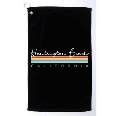 Huntington Beach California Cool Gift Golf Towel