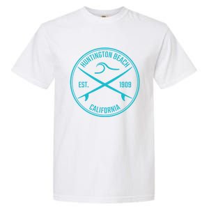 Huntington Beach California Surfer Gift Garment-Dyed Heavyweight T-Shirt