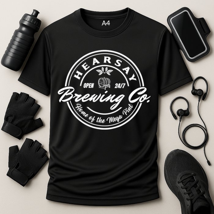 Hearsay Brewing Company Mega Pint Cooling Performance Crew T-Shirt