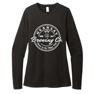 Hearsay Brewing Company Mega Pint Womens CVC Long Sleeve Shirt