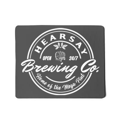 Hearsay Brewing Company Mega Pint Mousepad