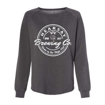 Hearsay Brewing Company Mega Pint Womens California Wash Sweatshirt