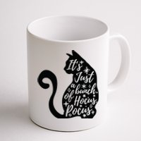 Halloween Black Cat Its Just A Bunch Of Costume Coffee Mug