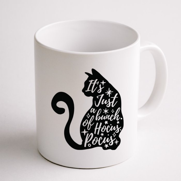 Halloween Black Cat Its Just A Bunch Of Costume Coffee Mug