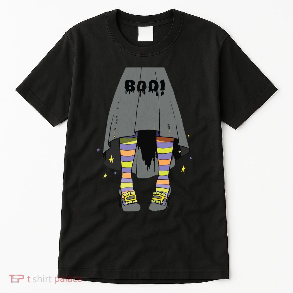 Halloween Boo Cute Unique Funny Family Tees For Women Girl Tall T-Shirt