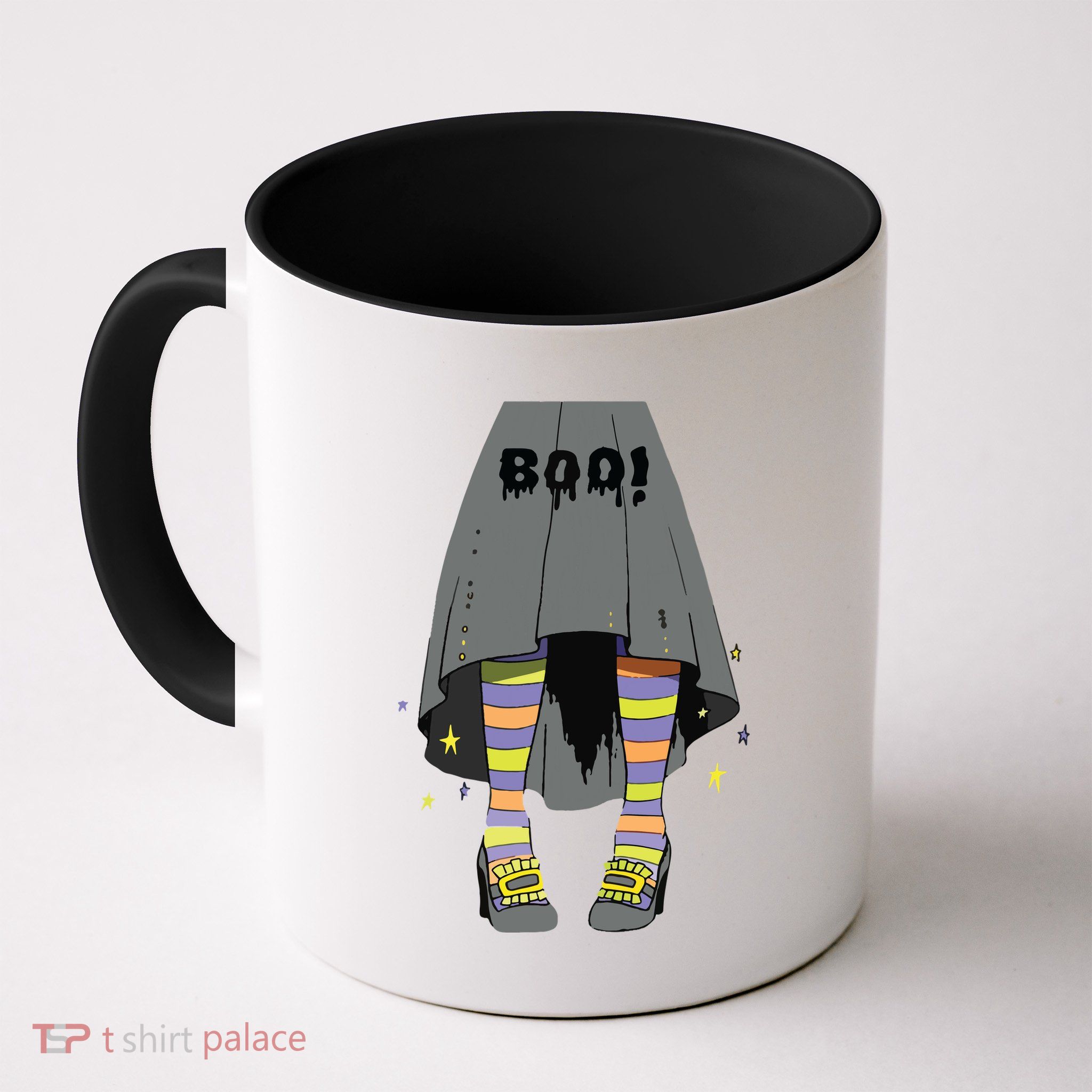 Halloween Boo Cute Unique Funny Family Tees For Women Girl Mug