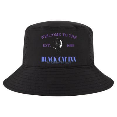 Halloween Black Cat Est 1699 Cool Comfort Performance Bucket Hat