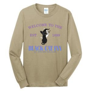 Halloween Black Cat Est 1699 Tall Long Sleeve T-Shirt