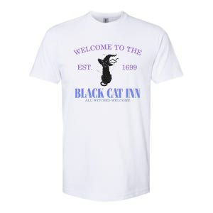 Halloween Black Cat Est 1699 Softstyle CVC T-Shirt