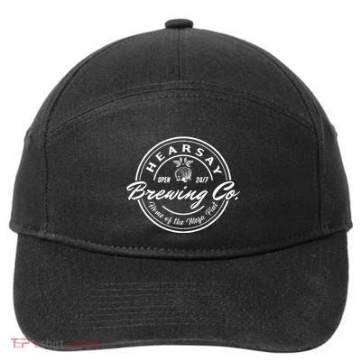 Hearsay Brewing Co Home Of The Mega Pint That’S Hearsay 7-Panel Snapback Hat