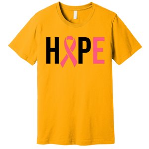 Hope Breast Cancer Awareness Premium T-Shirt