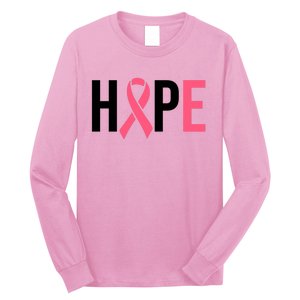 Hope Breast Cancer Awareness Long Sleeve Shirt