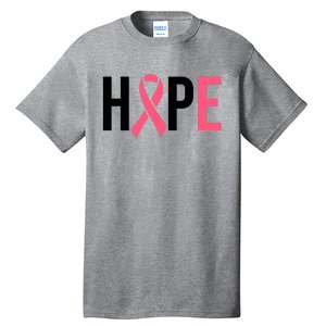 Hope Breast Cancer Awareness Tall T-Shirt