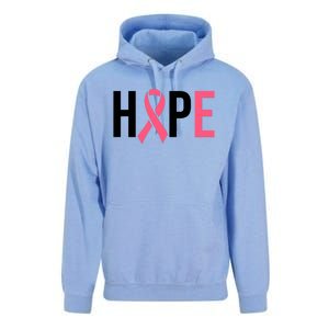 Hope Breast Cancer Awareness Unisex Surf Hoodie