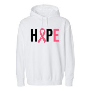 Hope Breast Cancer Awareness Garment-Dyed Fleece Hoodie