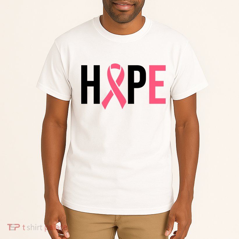 Hope Breast Cancer Awareness Tall T-Shirt