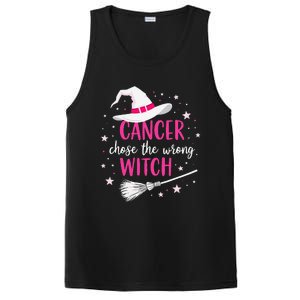 Halloween Breast Cancer Quote Cancer Chose The Wrong Witch PosiCharge Competitor Tank