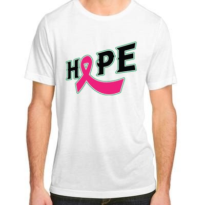 Hope Breast Cancer Awareness Pink Ribbon Adult ChromaSoft Performance T-Shirt