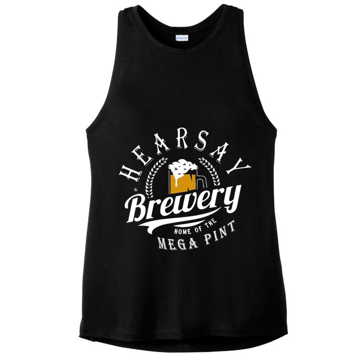 Hearsay Brewing Company Home Of The Mega Pint Ladies PosiCharge Tri-Blend Wicking Tank