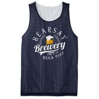 Hearsay Brewing Company Home Of The Mega Pint Mesh Reversible Basketball Jersey Tank