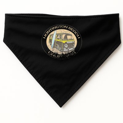 Huntington Beach California Trendy  USA-Made Doggie Bandana