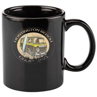 Huntington Beach California Trendy  11oz C Handle Ceramic Mug