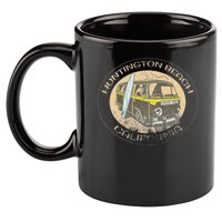 Huntington Beach California Trendy  11oz C Handle Ceramic Mug