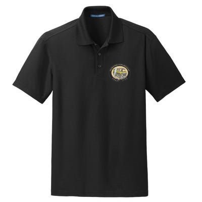 Huntington Beach California Trendy  Dry Zone Grid Polo