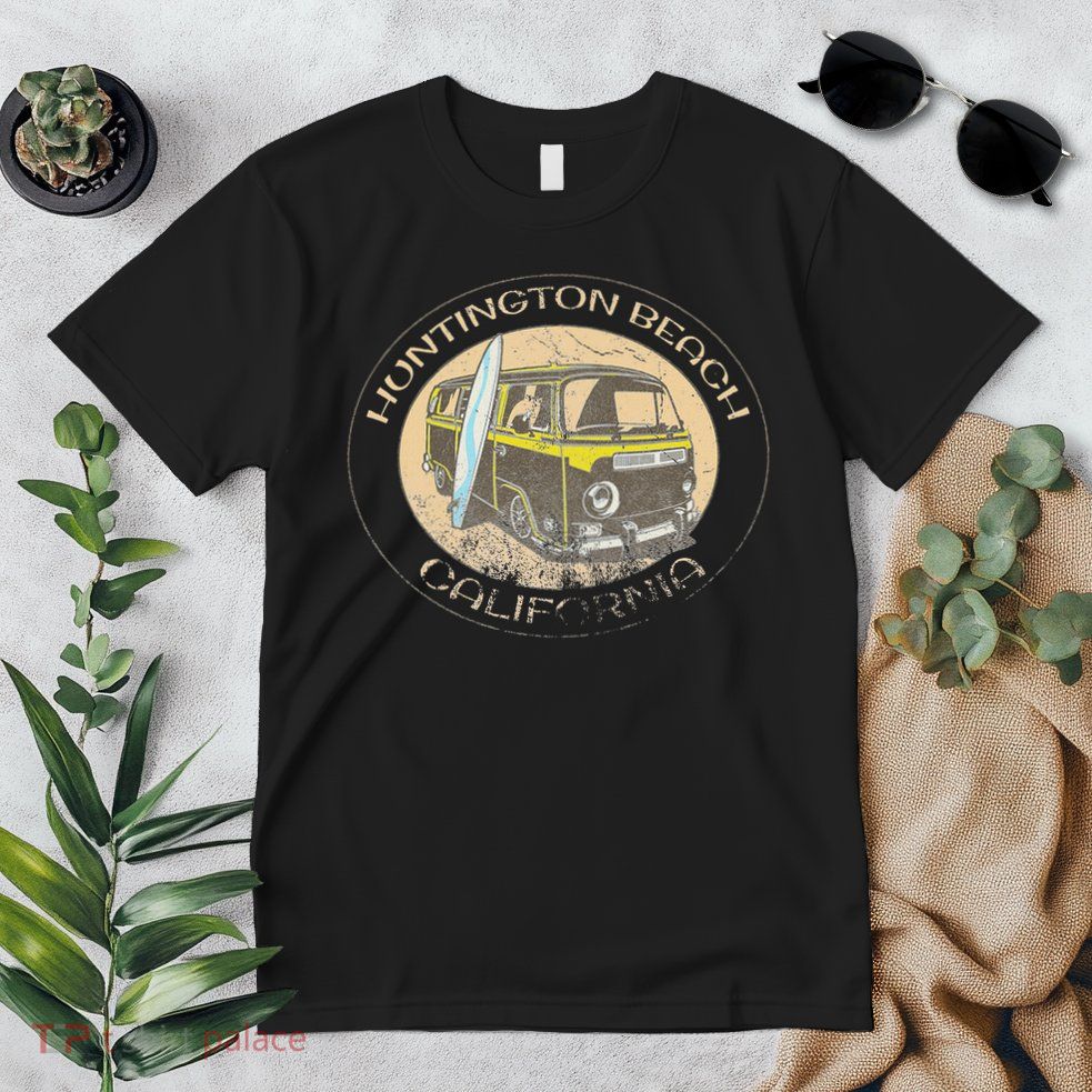 Huntington Beach California Trendy  Premium T-Shirt
