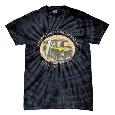 Huntington Beach California Trendy  Tie-Dye T-Shirt