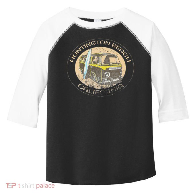 Huntington Beach California Trendy  Toddler Fine Jersey T-Shirt
