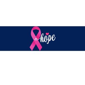 Hope Breast Cancer Awareness Ribbon Bumper Sticker