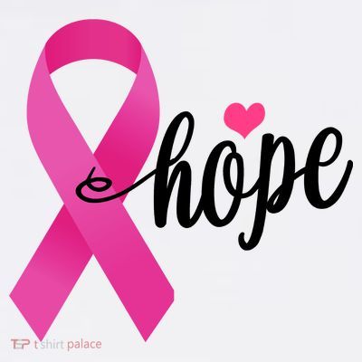 Hope Breast Cancer Awareness Ribbon T-Shirt