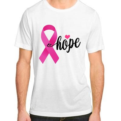 Hope Breast Cancer Awareness Ribbon Adult ChromaSoft Performance T-Shirt