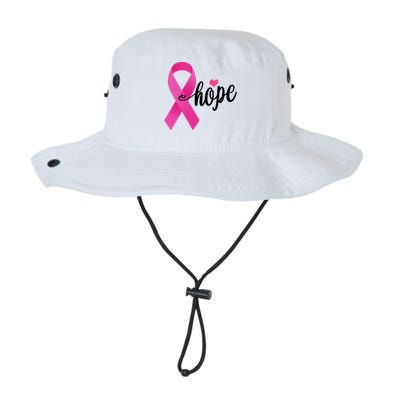 Hope Breast Cancer Awareness Ribbon Legacy Cool Fit Booney Bucket Hat