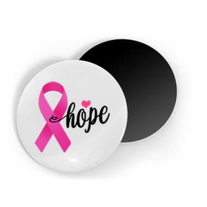 Hope Breast Cancer Awareness Ribbon Magnet