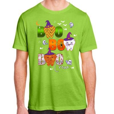 Halloween Boo Dental Crew Colorful Coworker Matching Costume Meaningful Gift Adult ChromaSoft Performance T-Shirt