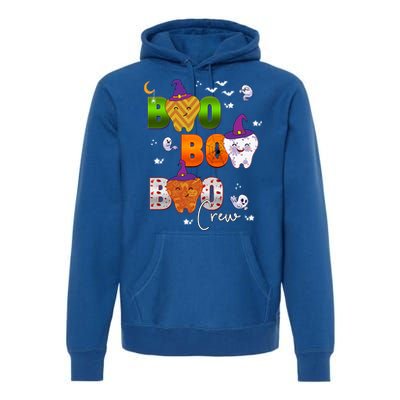 Halloween Boo Dental Crew Colorful Coworker Matching Costume Meaningful Gift Premium Hoodie