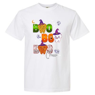 Halloween Boo Dental Crew Colorful Coworker Matching Costume Meaningful Gift Garment-Dyed Heavyweight T-Shirt