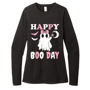 Happy Boo Day Girls Birthday Womens CVC Long Sleeve Shirt