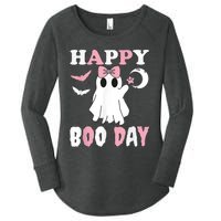 Happy Boo Day Girls Birthday Women's Perfect Tri Tunic Long Sleeve Shirt