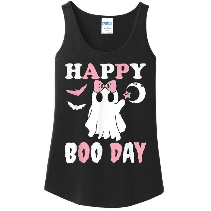 Happy Boo Day Girls Birthday Ladies Essential Tank