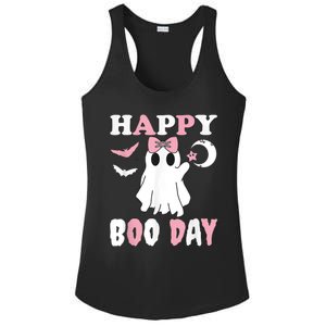 Happy Boo Day Girls Birthday Ladies PosiCharge Competitor Racerback Tank