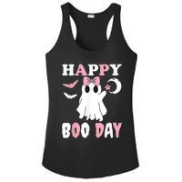 Happy Boo Day Girls Birthday Ladies PosiCharge Competitor Racerback Tank