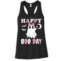 Happy Boo Day Girls Birthday Women's Racerback Tank