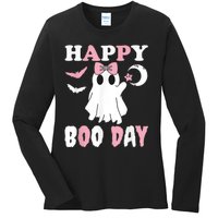 Happy Boo Day Girls Birthday Ladies Long Sleeve Shirt