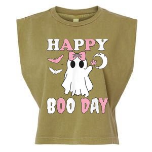 Happy Boo Day Girls Birthday Garment-Dyed Women's Muscle Tee