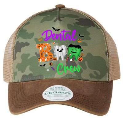 Halloween Boo Dentist Pumpkin Costume Dental Assistant Gift Legacy Tie Dye Trucker Hat