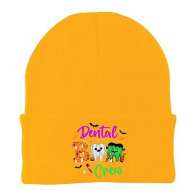 Halloween Boo Dentist Pumpkin Costume Dental Assistant Gift Knit Cap Winter Beanie