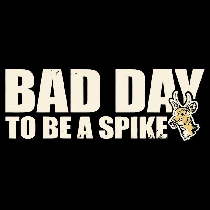 Hunting Bad Day To Be A Spike Short Acrylic Beanie